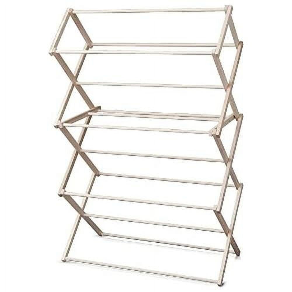 Wooden Laundry Rack Amish Handmade Wooden Clothes Drying Rack