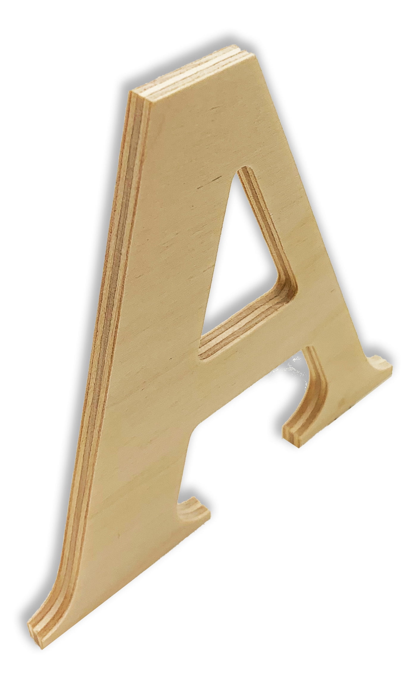 4 Inch Wooden Letter T - Cut from Baltic Birch Plywood, This 4 inch Wood  Letter is Ready for Painting or Decorating. for Home Decor, Office Signs,  or