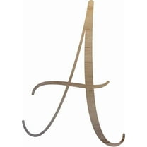 Wooden Letter Craft A, Unfinished 3'' Wood Letter DIY, Paintable Kids Project