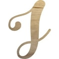 thumbnail image 1 of Wooden Letter Craft Alphabet J, Unfinished 5'' Small Wood Letter Décor, 1 of 3