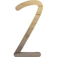 thumbnail image 1 of Wooden Letter Craft Z Shape, Paintable 14'' Tall Wood Alphabet DIY Letter, Unfinished, 1 of 3