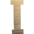 thumbnail image 1 of Wooden Letter (I) Unfinished Craft, 4'' Tall Alphabet Wood Letter DIY, Paintbale Icebold Font, 1 of 5