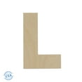 thumbnail image 1 of Wooden Letter L Cutouts 12", Wooden Letters for Wall Decor, Home Decor, Crafts, and Party Decorations by Woodpeckers, 1 of 6