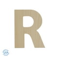thumbnail image 1 of Wooden Letter R Cutouts 12", Pack of 5 Wooden Letters for Wall Decor, Home Decor, Crafts, and Party Decorations by Woodpeckers, 1 of 5