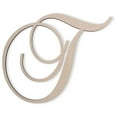 thumbnail image 1 of Wooden Letter T, Wooden Wall Hanging, Large Wooden Letters, Cursive Wood Letter, 1 of 9