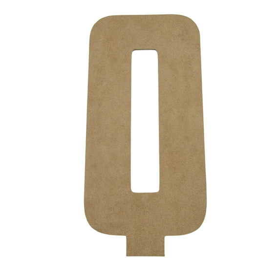 Wooden Letter Unfinished, American Captain Font, Craft Cutout