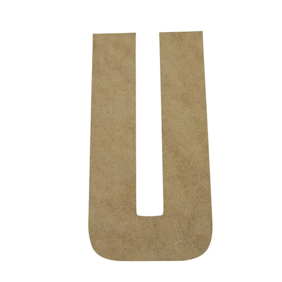 Wooden Letter Unfinished, American Captain Font, Craft Cutout