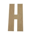 thumbnail image 1 of Wooden Letter Unfinished, American Captain Font, Craft Cutout, 1 of 3