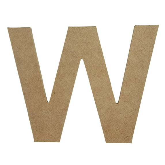 Wooden Letter Unfinished, Arial Font, Craft Cutout