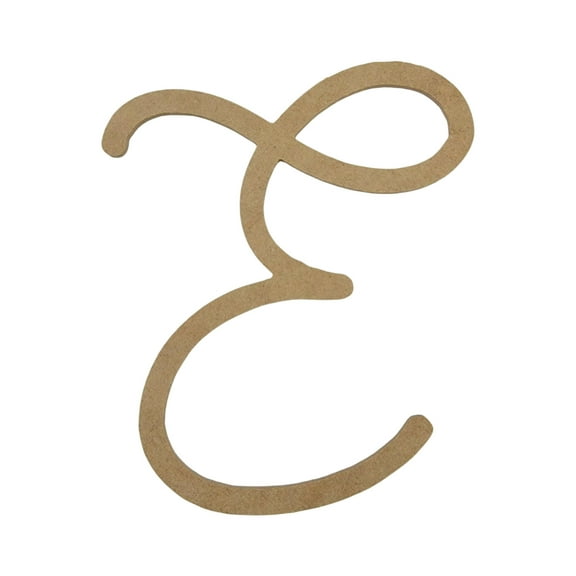 Wooden Letter Unfinished, Ariana Font, Craft Cutout