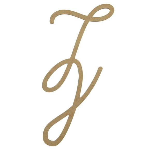 Wooden Letter Unfinished, Ariana Font, Craft Cutout