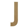 thumbnail image 1 of Wooden Letter Unfinished, Bebas Neue Font, Craft Cutout, 1 of 2