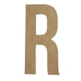 thumbnail image 1 of Wooden Letter Unfinished, Bebas Neue Font, Craft Cutout, 1 of 2