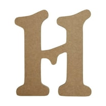 Wooden Letter Unfinished, Beltorian Font, Craft Cutout