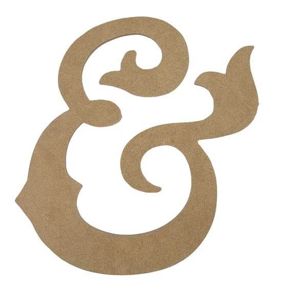 Wooden Letter Unfinished, Circus Font, Craft Cutout