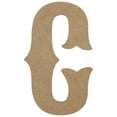 thumbnail image 1 of Wooden Letter Unfinished, Circus Font, Craft Cutout, 1 of 4