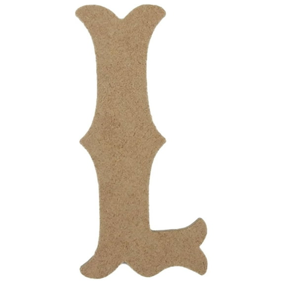 Wooden Letter Unfinished, Circus Font, Craft Cutout