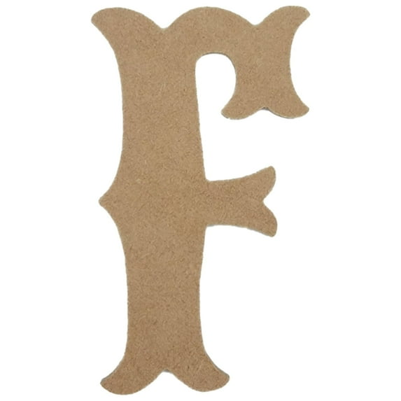 Wooden Letter Unfinished, Circus Font, Craft Cutout