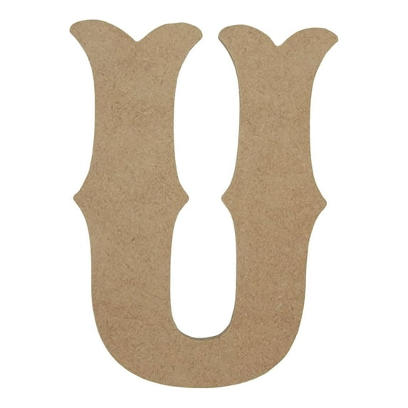 Wooden Letter Unfinished, Circus Font, Craft Cutout