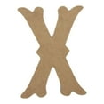 thumbnail image 1 of Wooden Letter Unfinished, Circus Font, Craft Cutout, 1 of 2
