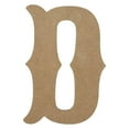 thumbnail image 1 of Wooden Letter Unfinished, Circus Font, Craft Cutout, 1 of 2