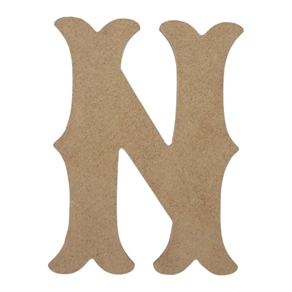Wooden Letter Unfinished, Circus Font, Craft Cutout