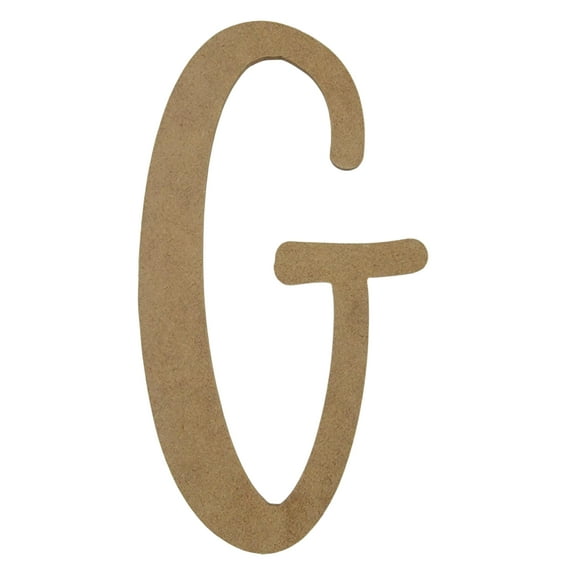 Wooden Letter Unfinished, Colleen Font, Craft Cutout