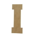 thumbnail image 1 of Wooden Letter Unfinished, Collegiate Font, Craft Cutout, 1 of 2