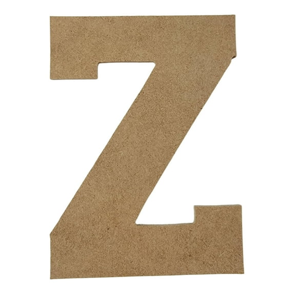 Wooden Letter Unfinished, Collegiate Font, Craft Cutout