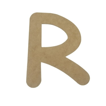 Wooden Letter Unfinished, Comic Book Font, Craft Cutout