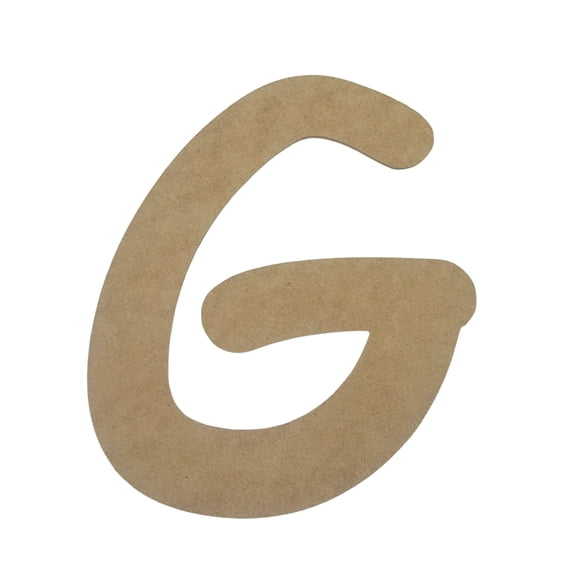 Wooden Letter Unfinished, Comic Book Font, Craft Cutout