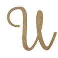 thumbnail image 1 of Wooden Letter Unfinished, Fairybells Font, Craft Cutout, 1 of 2