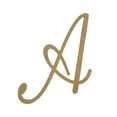 thumbnail image 1 of Wooden Letter Unfinished, Fameliya Font, Craft Cutout, 1 of 3