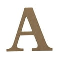 thumbnail image 1 of Wooden Letter Unfinished, Greek Font, Craft Cutout, 1 of 2