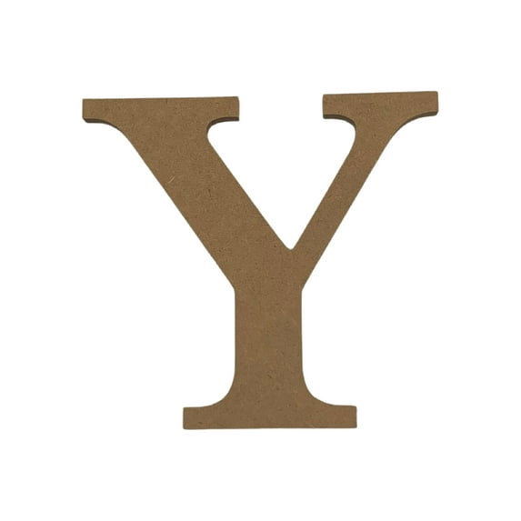 Wooden Letter Unfinished, Greek Font, Craft Cutout