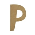 thumbnail image 1 of Wooden Letter Unfinished, Grinched Font, Craft Cutout, 1 of 2