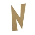 thumbnail image 1 of Wooden Letter Unfinished, Grinched Font, Craft Cutout, 1 of 3