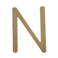 thumbnail image 1 of Wooden Letter Unfinished, KG Lego House Font, Craft Cutout, 1 of 2