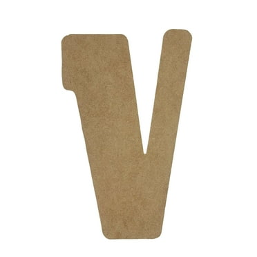 Wooden Letter Unfinished, Kid Zone Font, Craft Cutout