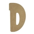 thumbnail image 1 of Wooden Letter Unfinished, Kid Zone Font, Craft Cutout, 1 of 2
