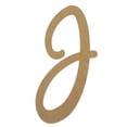 thumbnail image 1 of Wooden Letter Unfinished, Marvelous Font, Craft Cutout, 1 of 2