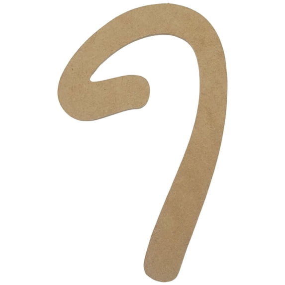 Wooden Letter Unfinished, Marvelous Font, Craft Cutout