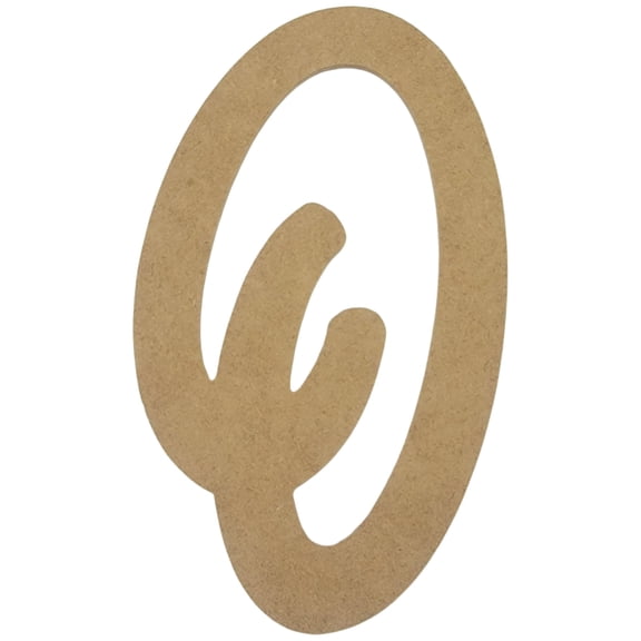 Wooden Letter Unfinished, Marvelous Font, Craft Cutout