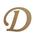 thumbnail image 1 of Wooden Letter Unfinished, Monotype Font, Craft Cutout, 1 of 2