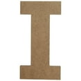 thumbnail image 1 of Wooden Letter Unfinished, Rockwell Font, Craft Cutout, 1 of 2