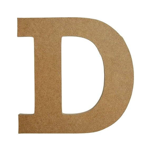Wooden Letter Unfinished, Rockwell Font, Craft Cutout