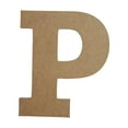 thumbnail image 1 of Wooden Letter Unfinished, Rockwell Font, Craft Cutout, 1 of 3