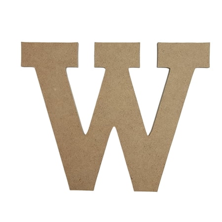 Wooden Letter Unfinished, Rockwell Font, Craft Cutout