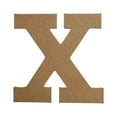 thumbnail image 1 of Wooden Letter Unfinished, Rockwell Font, Craft Cutout, 1 of 2