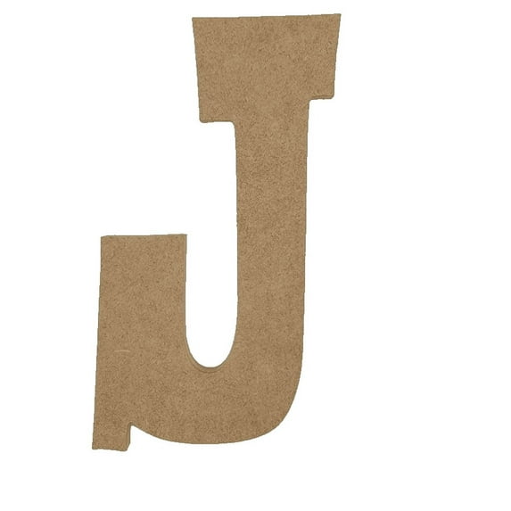 Wooden Letter Unfinished, Rustler Font, Craft Cutout